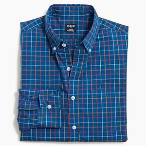 J. Crew Men's Fkex Washed Shirt New Size Medium